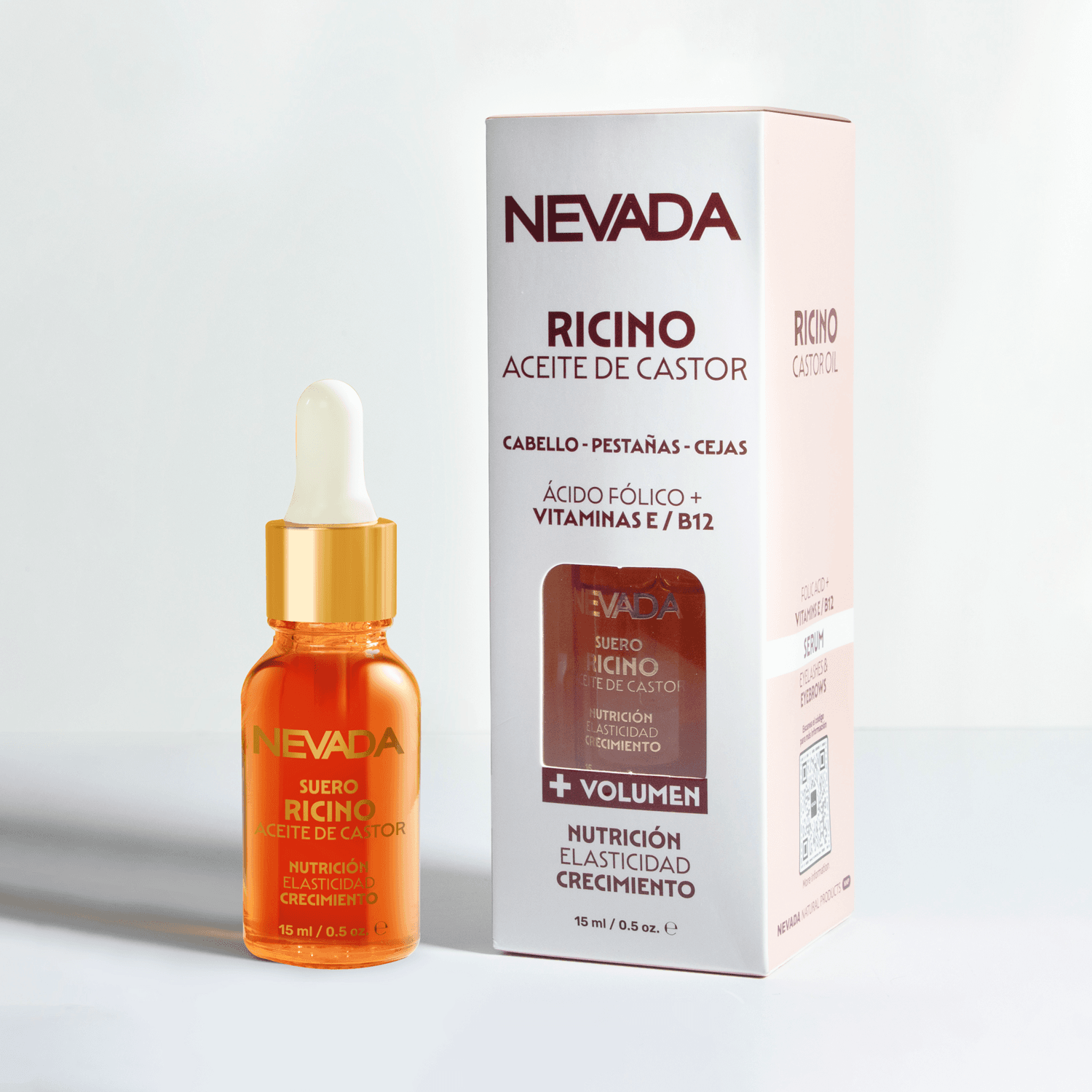 Suero de Pestañas Aceite de castor y Ricino 15ml - Imagen 2