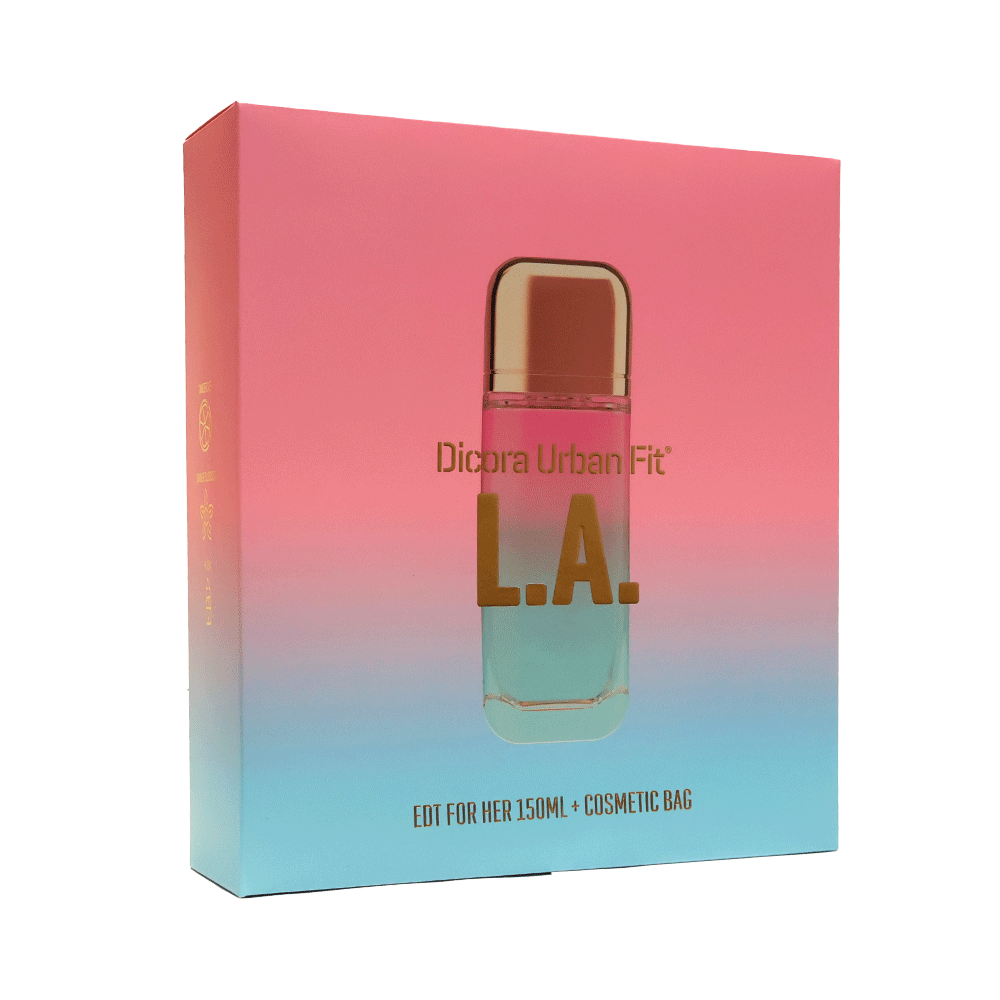 Set Dicora Eau de Toilete for her L.A. + Neceser Bag